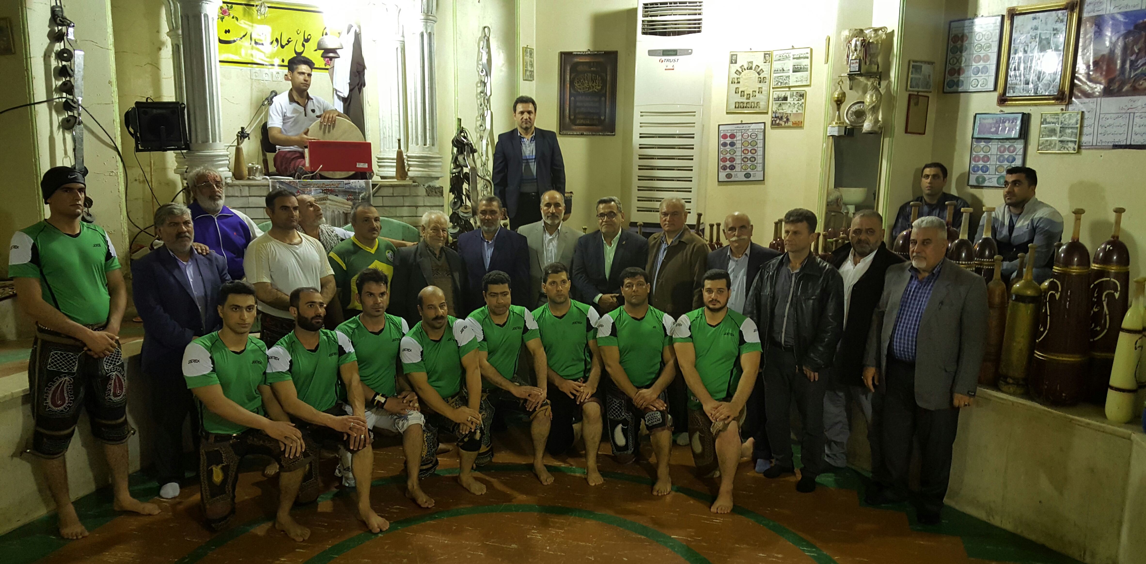 بازدید فرمانده هوانیروز ارتش جمهوری اسلامی از زورخانه پوریای ولی و مجموعه فرهنگی، هنری ،ورزشی  هزارویک شب