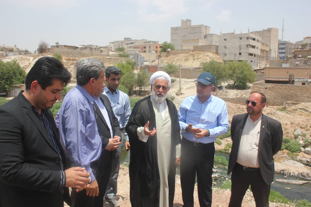 بازدیدمیدانی سرپرست فرمانداری و شهردار مسجدسلیمان از منطقه مالجونکی