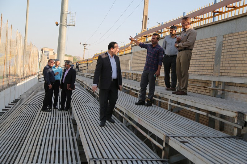 مدیرخدمات شرکت بهره برداری نفت و گاز مسجدسلیمان خبر داد :  بهسازی و مرمت استادیوم نفت مسجدسلیمان تا پیش از لیگ جدید به اتمام می رسد