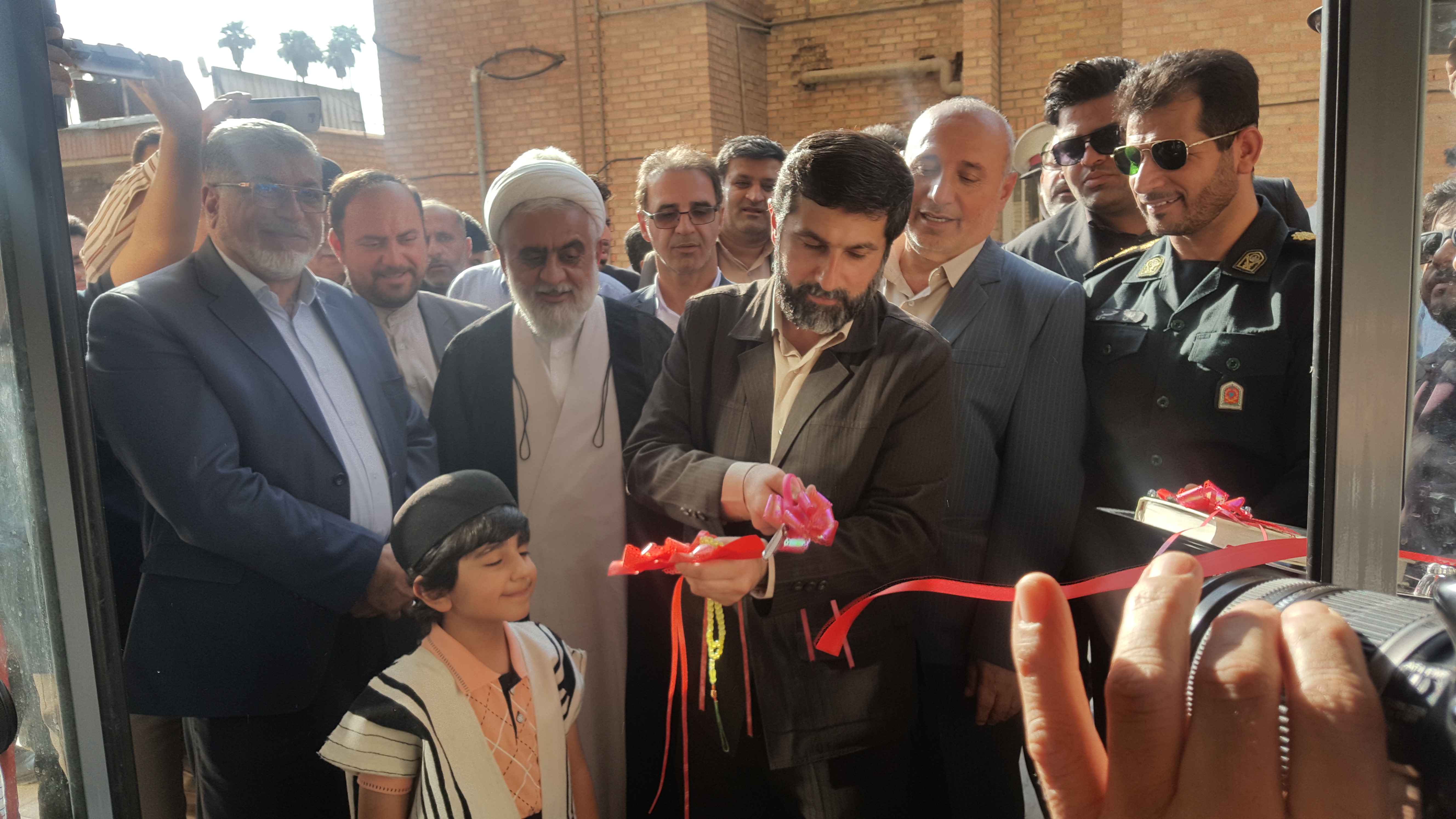 ساختمان اداره امور مالیاتی شهرستان مسجدسلیمان افتتاح گردید .