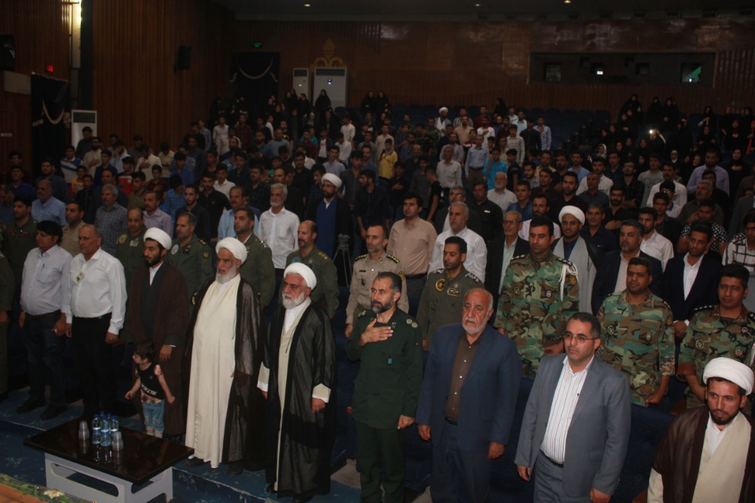 برگزاری همایش تبیین گام دوم انقلاب باحضور آیت االله کعبی نماینده مردم خوزستان در مجلس خبرگان رهبری برگزار شد