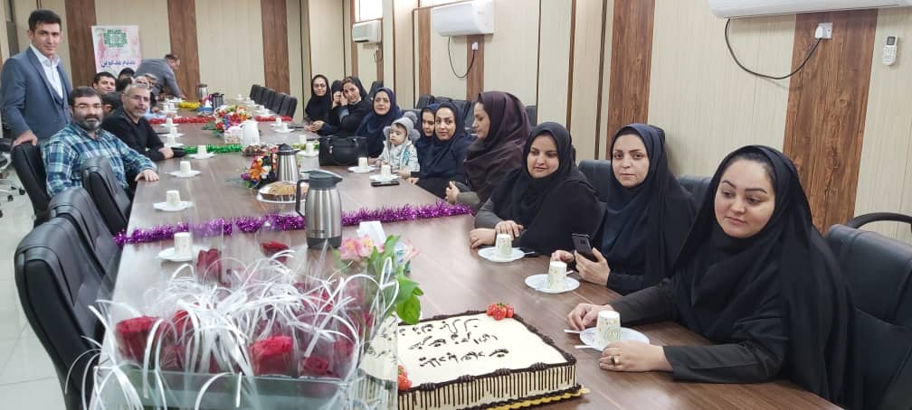 جشن ولادت با سعادت حضرت فاطمه زهرا (س) و روز زن در اداره امورمالیاتی شهرستان مسجدسلیمان برگزارشد.