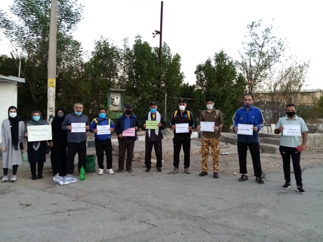 اجرا پیاده روی سه شنبه های بدون خودرو در شهرستان مسجدسلیمان