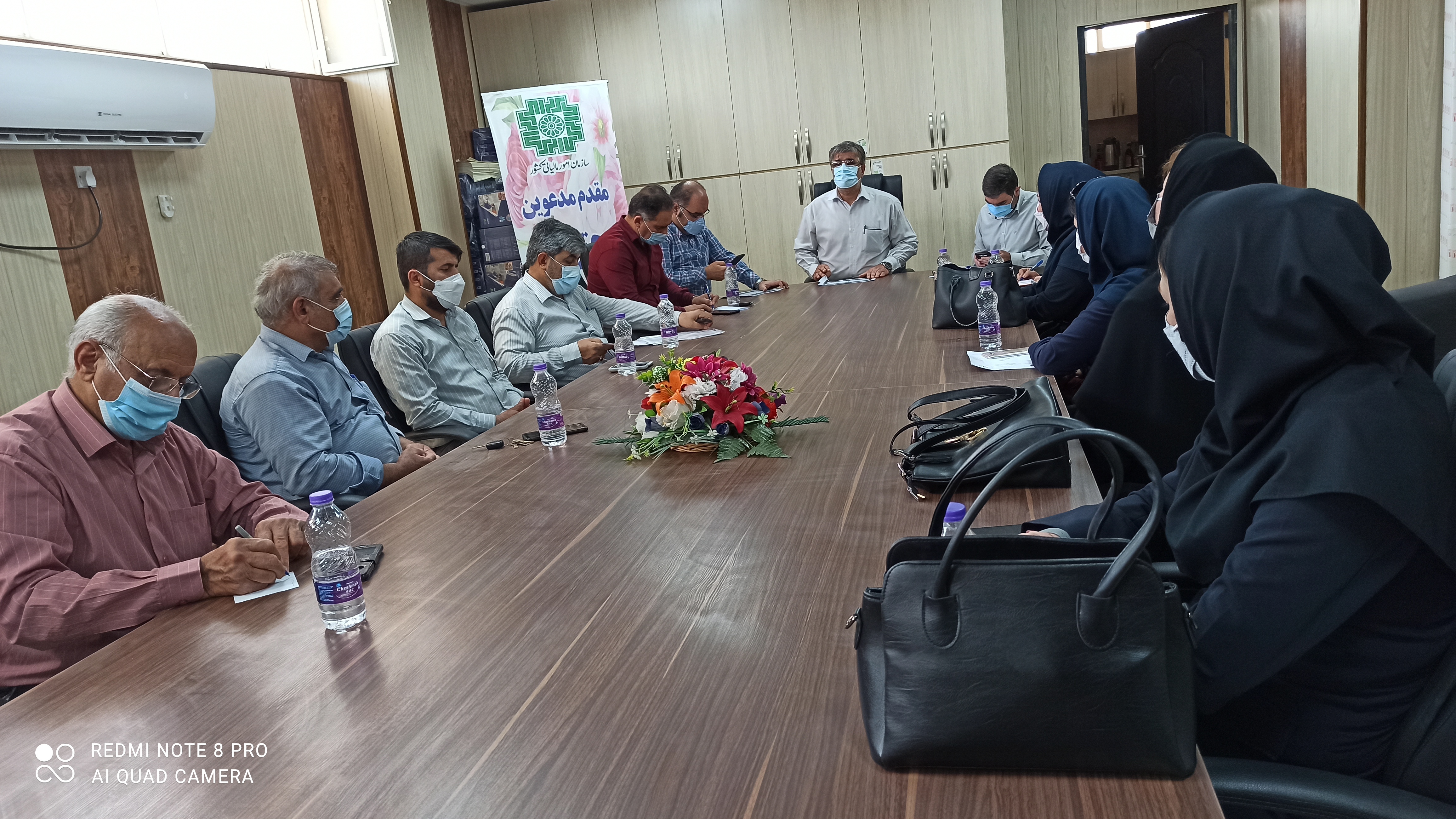 برگزاری جلسه مشترک رییس اداره امور مالیاتی مسجد سلیمان با حضور اعضا اتاق اصناف و روسای اتحادیه ها ی صنفی و فعالین و ارائه دهندگان خدمات رایانه ای و کافی نت ها