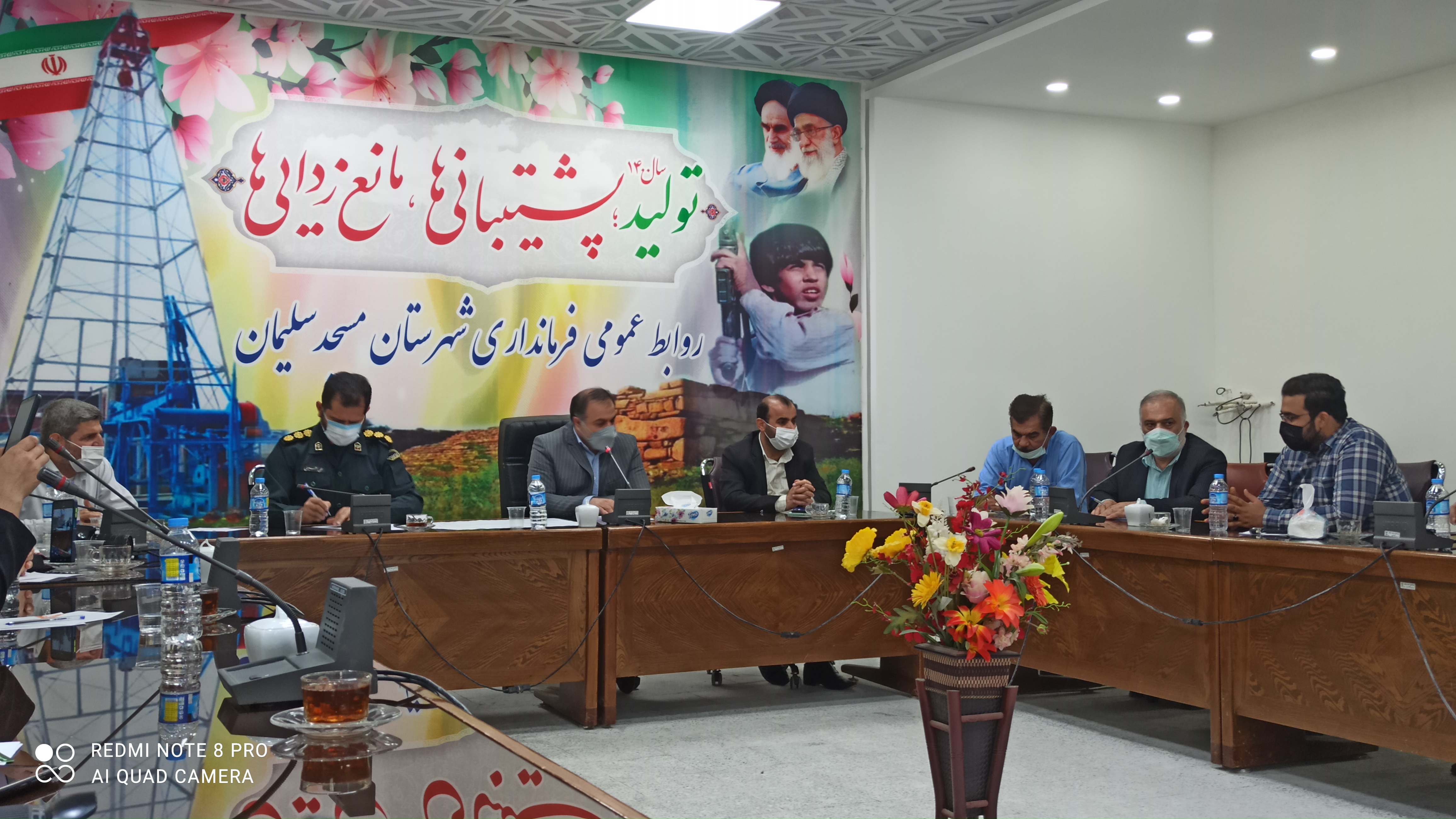 فرماندار مسجدسلیمان در نشست با اصحاب رسانه: مشارکت در مسجدسلیمان ۶۰ درصد بوده است