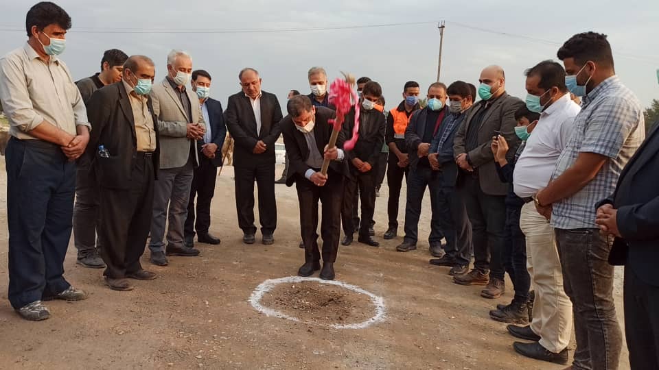 آغاز پروژه بهسازی راه روستایی در گتوند