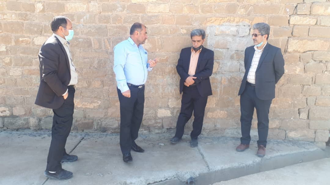 بازدید ریاست آبفا گتوند از روستاهای بردلا و پشت درب