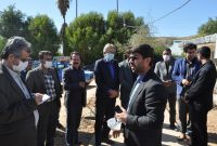 بازدید میدانی سرپرست شهرداری مسجدسلیمان به همراه تعدادی از خبرنگاران و کنشگران اجتماعی از روند اجرای پروژه ها