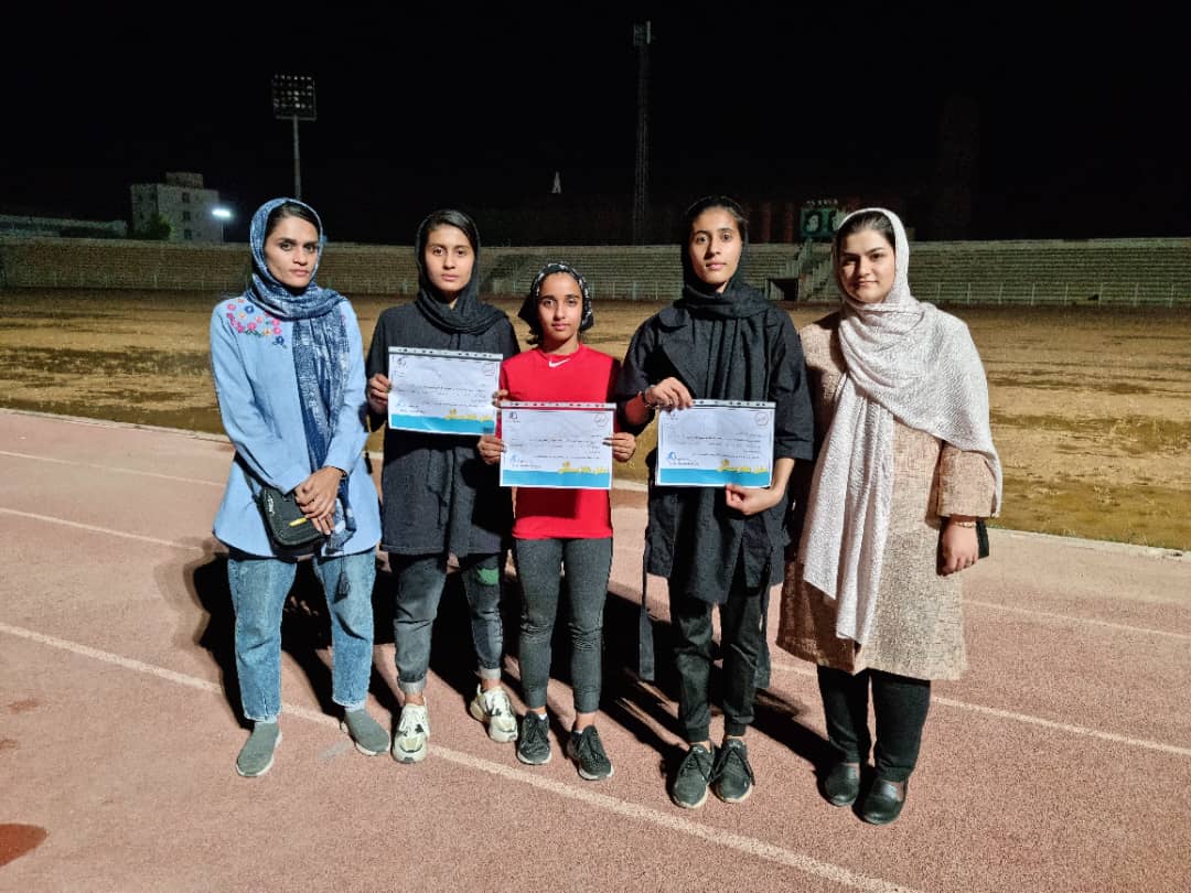 کسب سه مقام توسط دختران دوومیدانی شهرستان گتوند گتوند