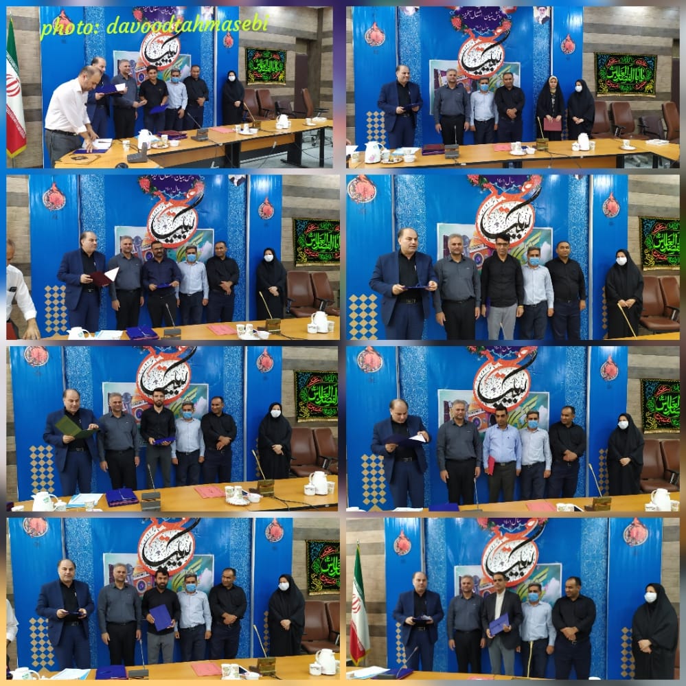 مراسم تجلیل از خبرنگاران و فعالین رسانه شهرستان گتوند برگزار شد