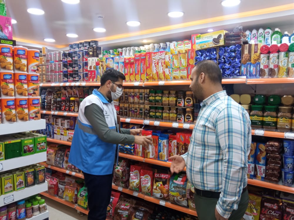 صدور بیش از دو هزار اخطاریه کتبی جهت صنوف حوره غرب اهواز