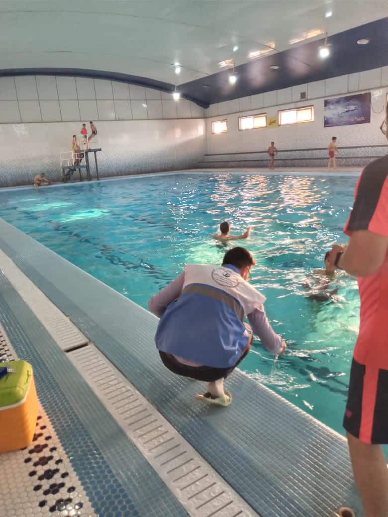 ۸ استخر در غرب اهواز پلمپ شد