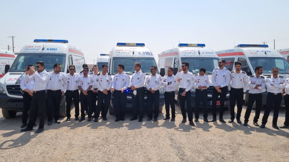 آمادگی اورژانس خوزستان از زائرین مستقر در چذابه