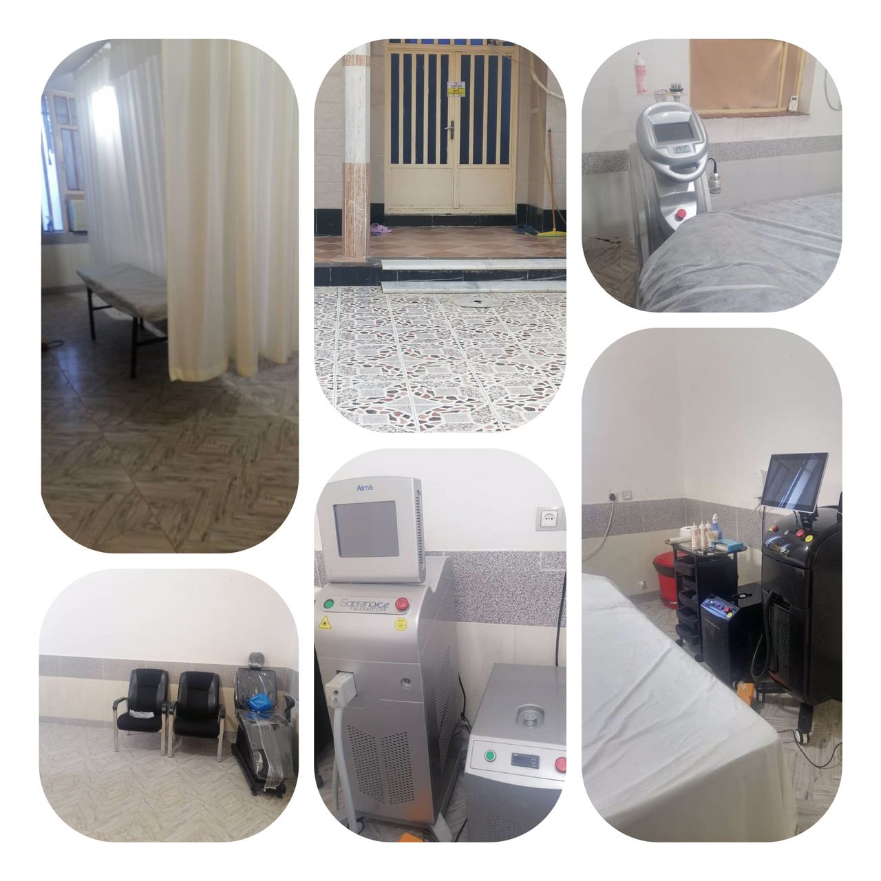 پلمب یک مرکز غیر مجاز لیزر و زیبایی در هندیجان