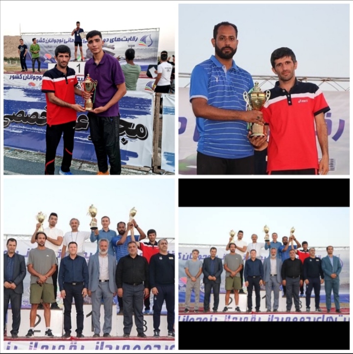 مقام سوم تیمی دوومیدانی کشور در دست مربی گتوندی