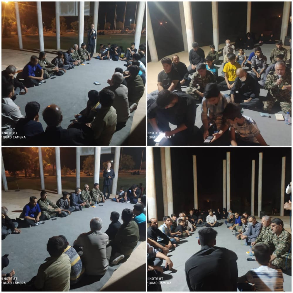 به مناسبت هفته دفاع مقدس؛  مراسم پر فیض زیارت عاشورا در گلزار شهدای گمنام شهر ترکالکی برگزار شد.