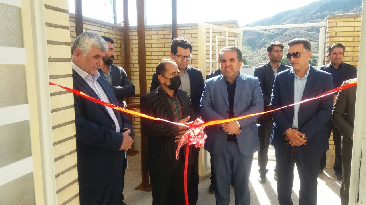 افتتاح پایگاه بهداشتی کولرشاب و خانه بهداشت روستای جاجو از توابع شهرستان مسجدسلیمان