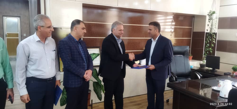 آئین تودیع و معارفه مدیر بنیاد مسکن انقلاب اسلامی شهرستان گتوند