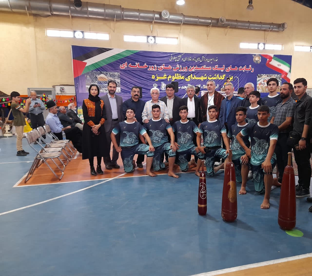 مسجدسلیمان میزبان شایسته ی مسابقات لیگ مستعدین ورزشهای زورخانه ای کشور