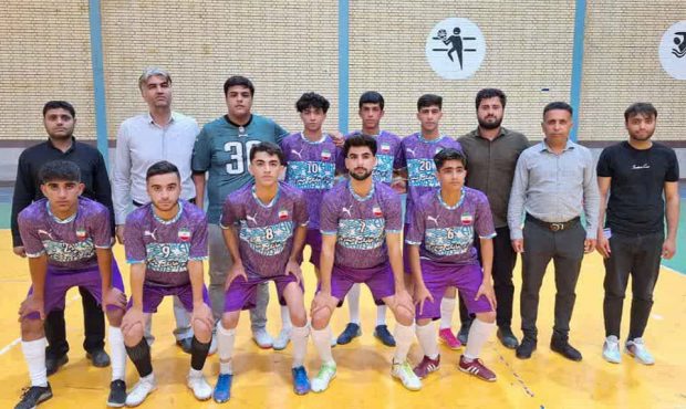 صعود تیم هندیجان به مرحله دوم مسابقات فوتسال بین مدارس استان خوزستان
