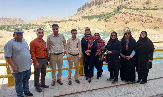 بازدید میدانی خبرنگاران خوزستانی از سد گتوند