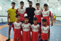 حضورکشتی گیران هندیجانی رده های سنی مختلف در مسابقات چهارجانبه به میزبانی خرمشهر