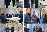 بازدید دکتر امیر حیات‌ مقدم از بیمارستان شهدای شهرستان هندیجان