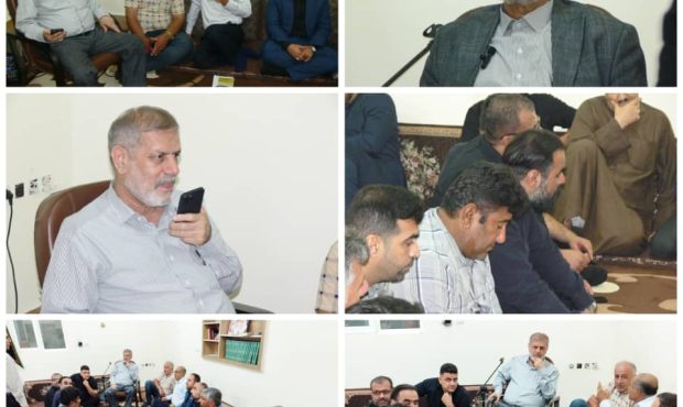 نشست هم اندیشی دکتر امیر حیات مقدم نماینده مردم هندیجان در مجلس شورای اسلامی با صیادان