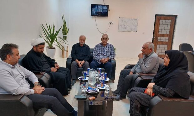 دیدار امام جمعه محترم شهر ترکالکی با شهردار و اعضای شورای اسلامی شهر ترکالکی