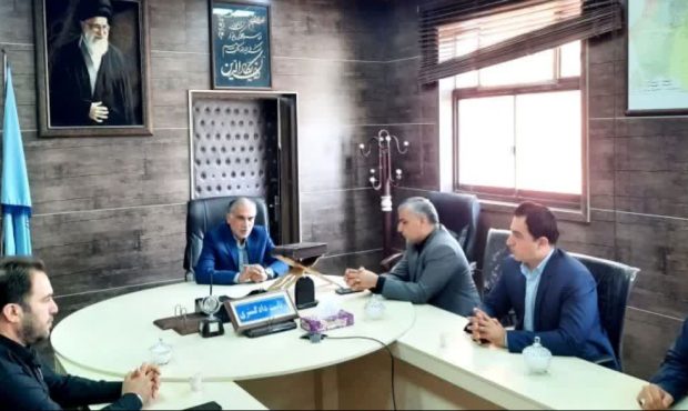 دیدار فرماندار شادگان با رئیس جدید دادگستری شهرستان