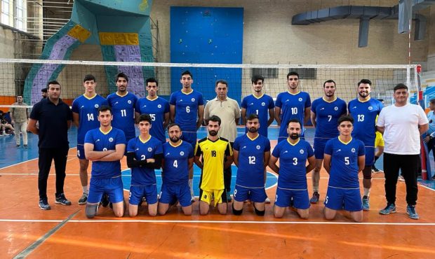 صدر نشینی و صعود به دور نهایی تیم والیبال نفت مسجدسلیمان