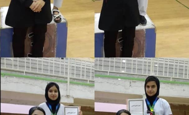 ۴ مدال برنز حاصل تلاش دختران تکواندو کار اکادمی رمضانی در مسابقات نونهالان استان خوزستان