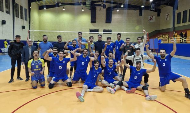 تیم والیبال نفت مسجدسلیمان فینالیست شد