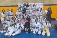 درخشش تیم بانوان کیوکشین کار مسجدسلیمانی با ۱۶ مدال طلا