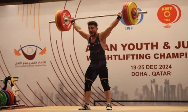 کسب نایب قهرمانی آسیا توسط وزنه بردار نفتی در مسابقات ورزشی بین المللی 