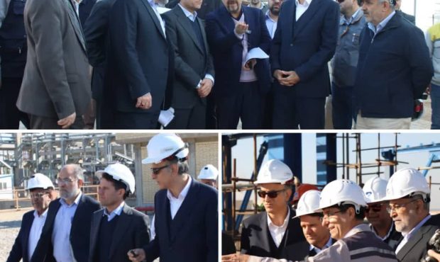 بازدید مدیر عامل شرکت ملی صنایع پتروشیمی از شرکت پتروشیمی مارون