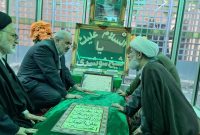 با حضور وزیر نیرو پروژه حفاظت از ساحل رودخانه کارون افتتاح شد