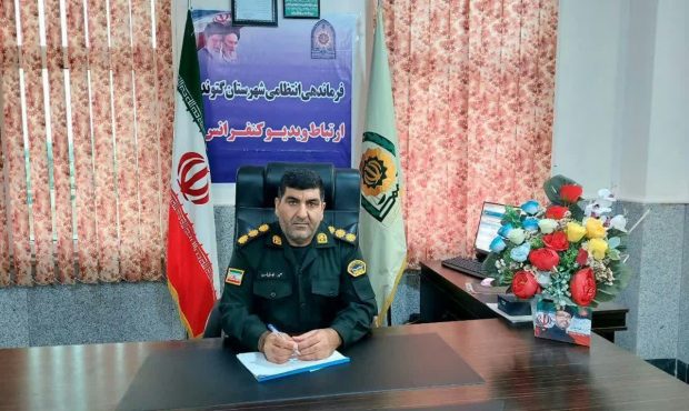 پیام تبریک فرمانده انتظامی شهرستان گتوند به مناسبت دهه فجر