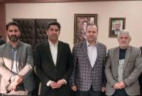 دیدار دبیر ستاد خبری فرهیختگان و فرهنگیان ایران اسلامی با فرماندار شهرستان بابل