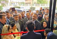 افتتاح فاز اول مرکز درمانی آتیه مسجدسلیمان با حضور نماینده مردم مسجدسلیمان و رئیس دانشگاه علوم پزشکی اهواز