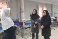 پنجمین بازدید میدانی مدیر شبکه بهداشت و درمان مسجدسلیمان از بخش‌های دیالیز و تالاسمی