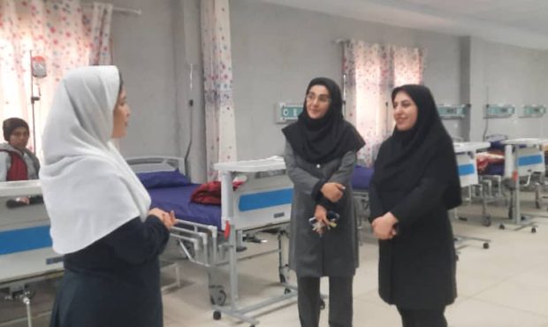 پنجمین بازدید میدانی مدیر شبکه بهداشت و درمان مسجدسلیمان از بخش‌های دیالیز و تالاسمی