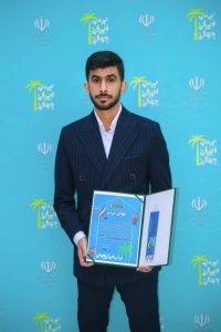 رسول محمدزاده به عنوان جوان برتر در عرصه ورزش ایران درجشنواره استان خوزستان