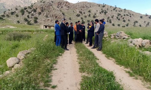 بازدید مدیر امور اراضی سازمان جهاد کشاورزی استان از اراضی و پلاک های شهرستان اندیکا