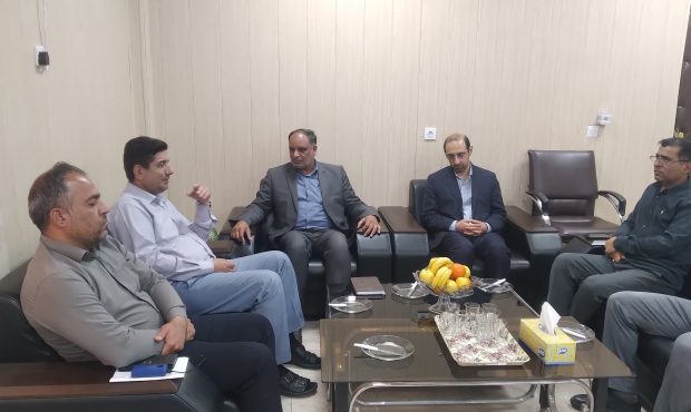 بازدید معاون پیشتیبانی و رئیس اداره انفورماتیک ثبت استان  از ساختمان واحد ثبتی در شرف تأسیس شهرستان اندیکا