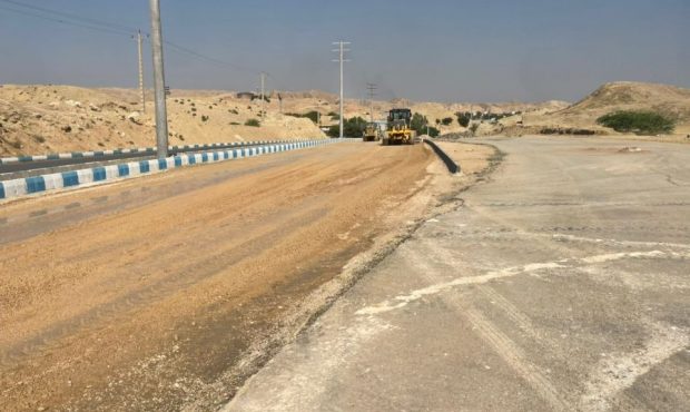 گام دوم تعریض و بهسازی محور حادثه خیز گلف به همت شهرداری