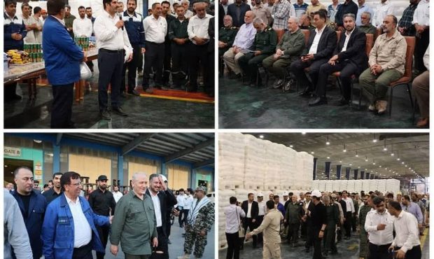 بازدید سرلشکر سید یحیی (رحیم) صفوی، دستیار و مشاور عالی فرمانده معظم کل قوا از پتروشیمی مارون