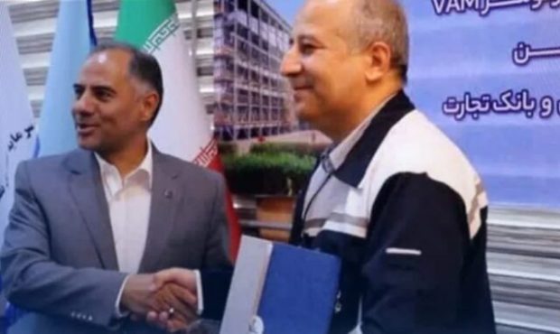 تفاهم‌نامه تأمین سرمایه پروژه (VAM) پتروشیمی فن‌آوران با حضور مدیرعامل بانک تجارت امضاء شد