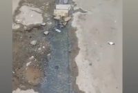 گلایه شهروندان منطقه باغملی از ورود فاضلاب به خیابان و کمبود سطل های زباله