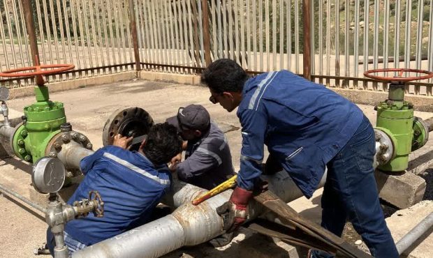 راه اندازی مجدد یک چاه تولیدی شرکت بهره‌برداری نفت و گاز مسجدسلیمان پس از ۲۰ سال وقفه